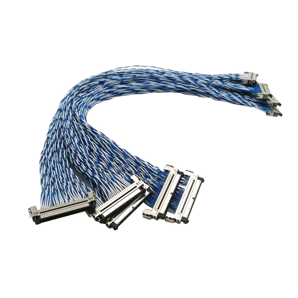FX15S 51Pin Connector Blue-White Twisted Pair Display Cable