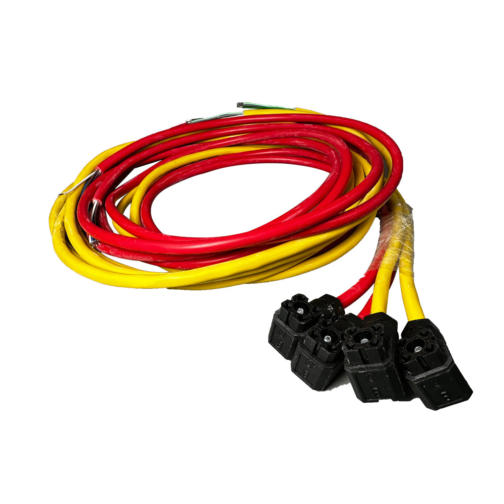 Hirschmann G4W1F Female Connector Cable 4Pin Power Connection Wire