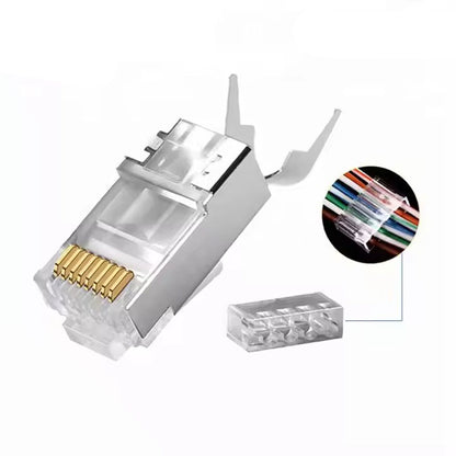Cat5e Cat6 8-pin network 8p8c UTP Ethernet RJ45 connector