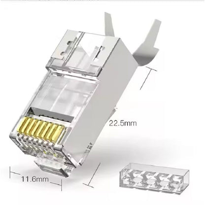 Cat5e Cat6 8-pin network 8p8c UTP Ethernet RJ45 connector