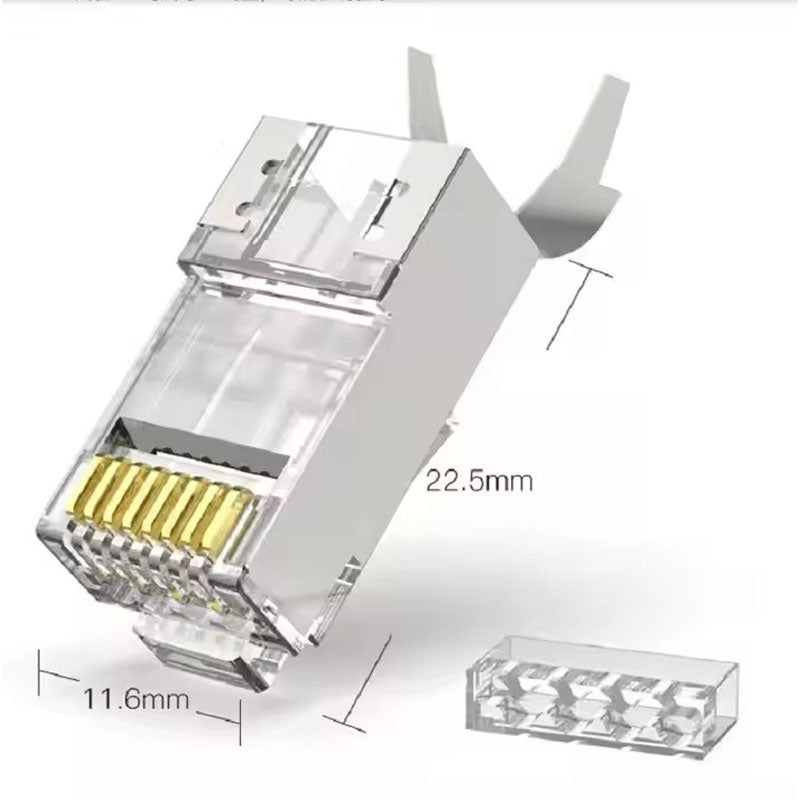 Сетевой кабель Cat5e Cat6 8-контактный 8p8c UTP Ethernet RJ45 разъем 