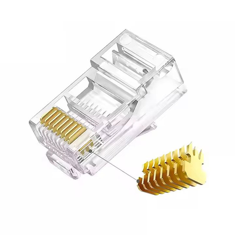 Cat5e Cat6 8-pin network 8p8c UTP Ethernet RJ45 connector