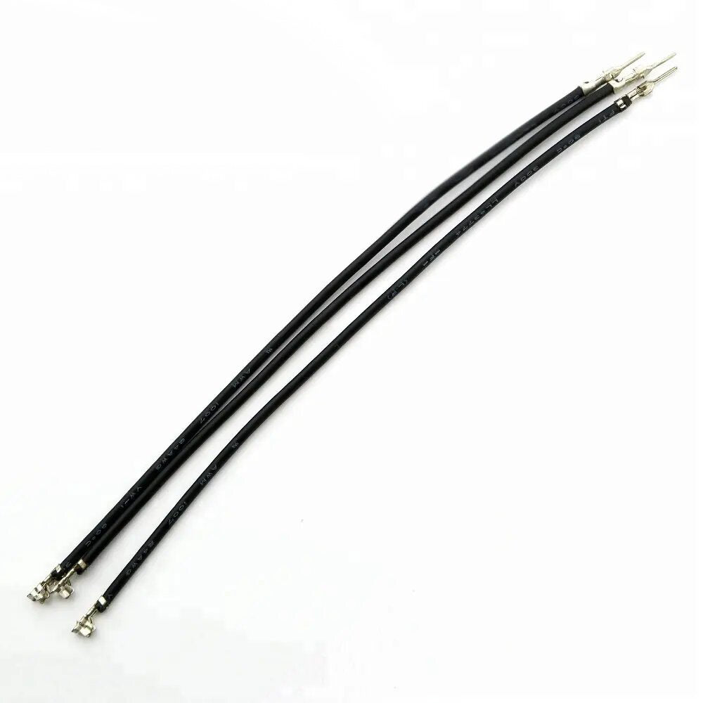 DF3 series male and female crimp terminal with 24awg cable
