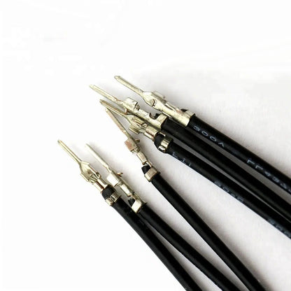 DF3 series male and female crimp terminal with 24awg cable