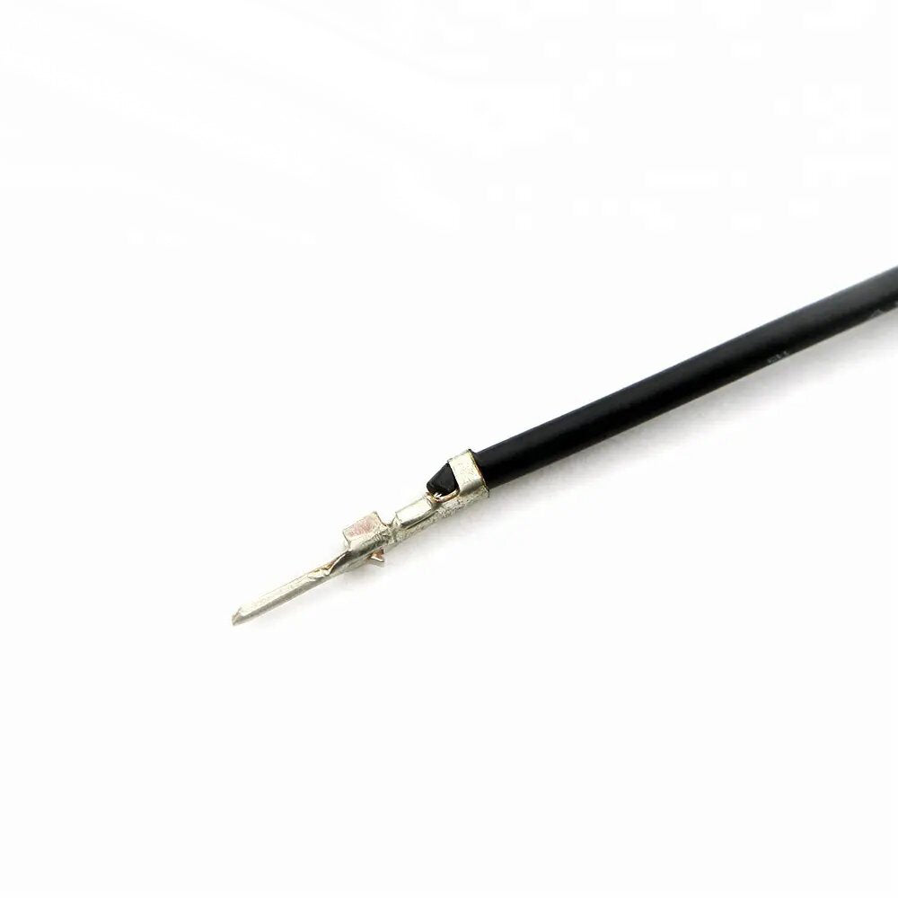 DF3 series male and female crimp terminal with 24awg cable