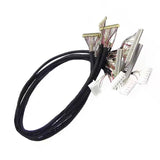 JAE FI-S6S connector 6 pin with high temperature wire Lvds cable backlight cable for LCD panel