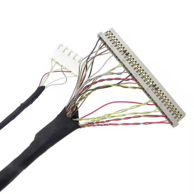 Разъем JAE FI-S6S, 6 контактов, с высокотемпературным проводом, кабель LVDS, кабель подсветки для ЖК-панели.