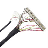 JAE FI-S6S connector 6 pin with high temperature wire Lvds cable backlight cable for LCD panel