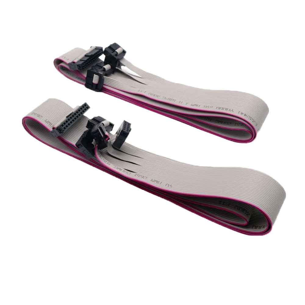 IDC 2.54-10P Red Edge Gray Cable 40P Motor Gray Cable Syringe Pump Connection Wire