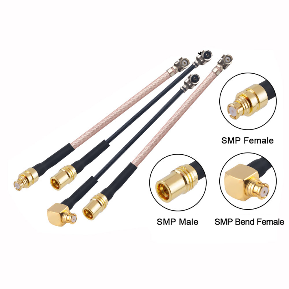 IPEX Generation to SMP RF Adapter Cable RF 1.13 RG 178 Wire Router Cable