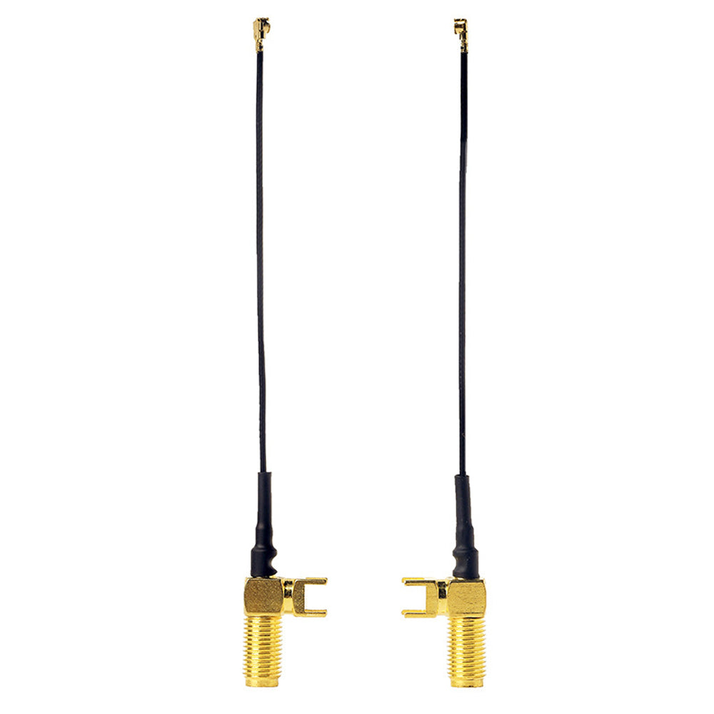 IPEX to SMA-KWE Antenna Elbow Adapter Cable RF Coaxial Female Connection Wire Harness