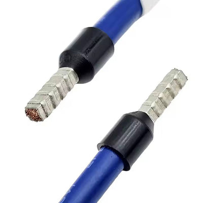 Insulated cord crimping pin type terminal terminal crimping terminal wire crimping double wire crimping cable