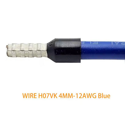 Insulated cord crimping pin type terminal terminal crimping terminal wire crimping double wire crimping cable