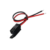 JAE2.54 IL-L2S-S3L-B(N) Terminal Wire 2P FANUC CNC System Lithium Battery Plug Cable