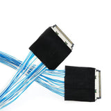JAE FI-JH40C-B 40 pin Connector Wire Harness for LCD Custom  LVDS Cable