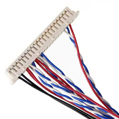 JAE FI-S20S Customized Electronic Harness Insulated LVDS Connector Cable Assembly
