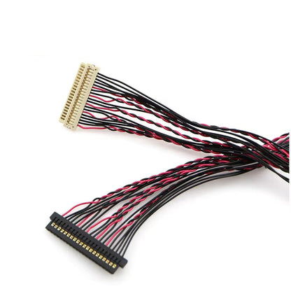 JAE FI 1.25mm to HRS 20pin LVDS Connector Headers Cable Assembly