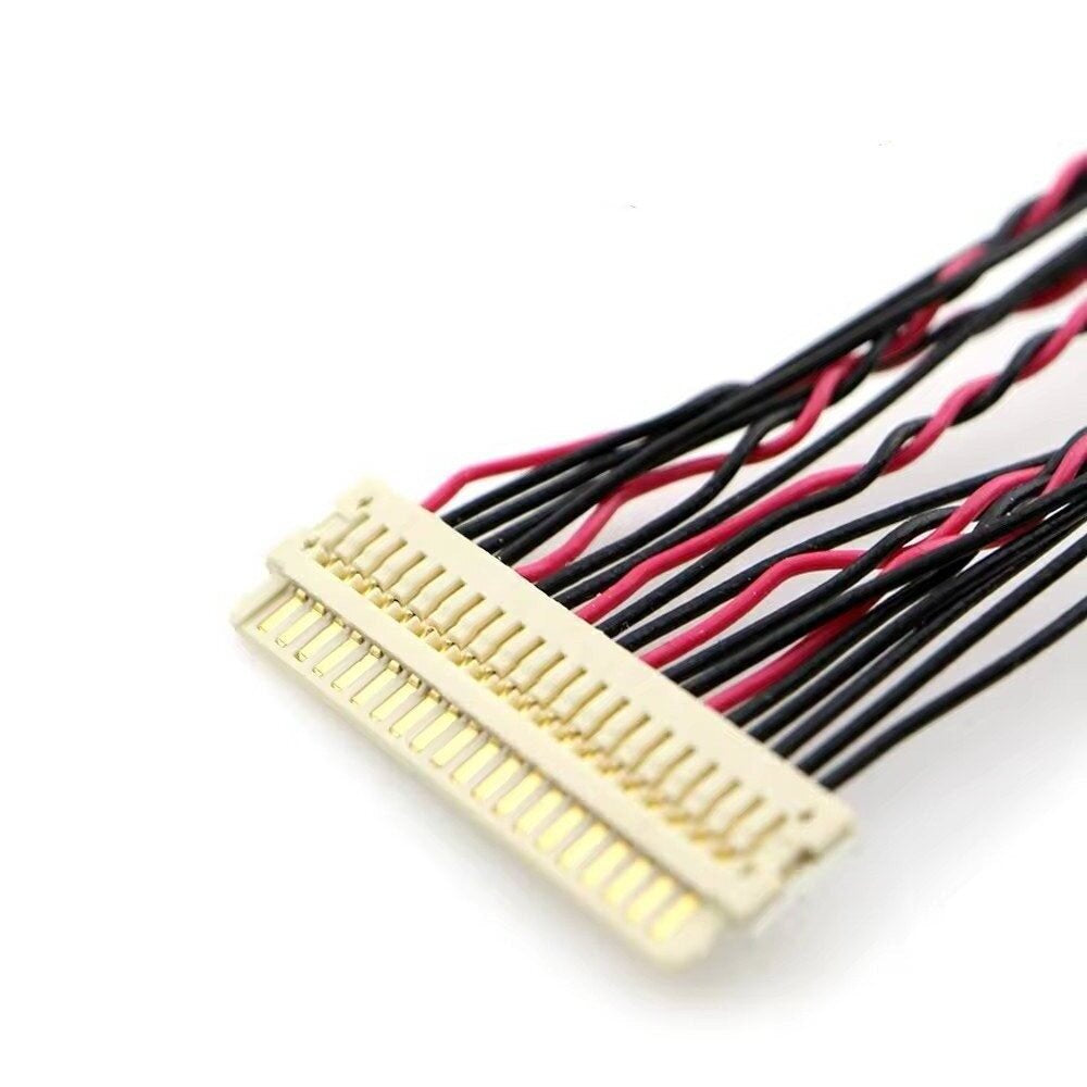 JAE FI 1.25mm to HRS 20pin LVDS Connector Headers Cable Assembly