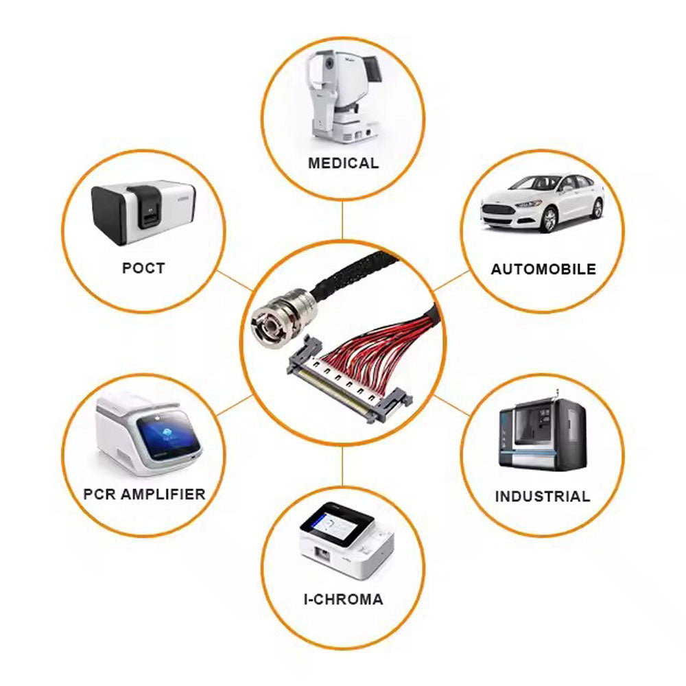 JAE Twisted Control Jacket Copper PVC for Industrial Medical Cable