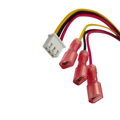 JST XH 2.54mm Connector Cable to 250 Crimp 6.3mm Terminal with Red Nylon Sheath