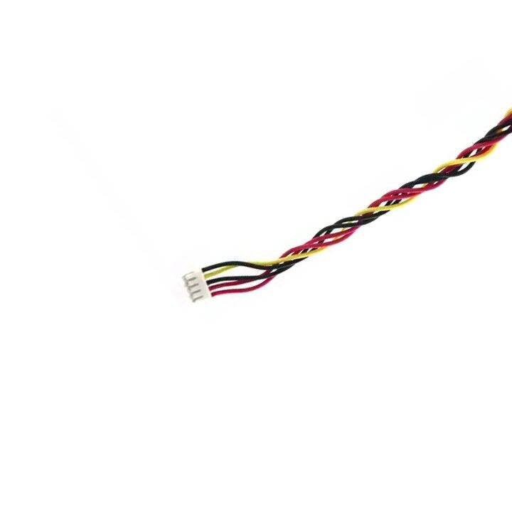 Удлинённый многоконтактный кабельный жгут с витыми контактами и разъемом JST XH 2,54 мм.