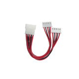 JST Xh Series 2.54mm 2p-7p Terminal Wire Harness One to two adapter cable