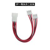 JST Xh Series 2.54mm 2p-7p Terminal Wire Harness One to two adapter cable