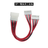 JST Xh Series 2.54mm 2p-7p Terminal Wire Harness One to two adapter cable