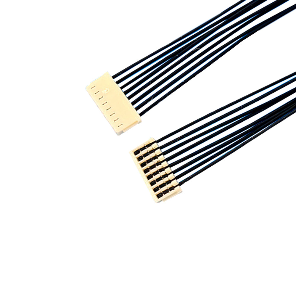 1.0mm JST 08SR-3S IDC Connector Wire Automotive Rearview Imaging Harness