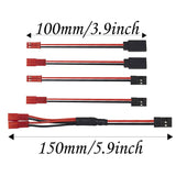 JST To JR 20AWG Silicone Cable Steering Gear Extension Wire Internal Terminal Harness for Drone