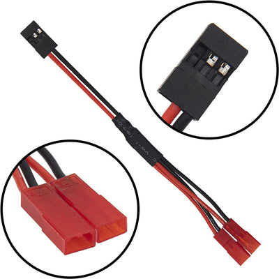 Силиконовый кабель JST-JR 20AWG для удлинителя рулевого механизма, внутренний клеммный жгут для дрона.