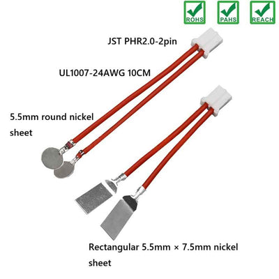 JST XH2.54mm Terminal Wire Molex51004-0200 Wiring Harness 18650 Lithium Battery Cable