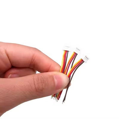 JST shr 1.0mm端子ワイヤ 4ピンテール 錫メッキハーネスケーブル UL3302 28AWG 