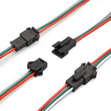 Jst SM 3-pin LED lamp male and female plug crimp terminal connector wiring harness