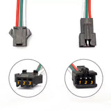 Jst SM 3-pin LED lamp male and female plug crimp terminal connector wiring harness