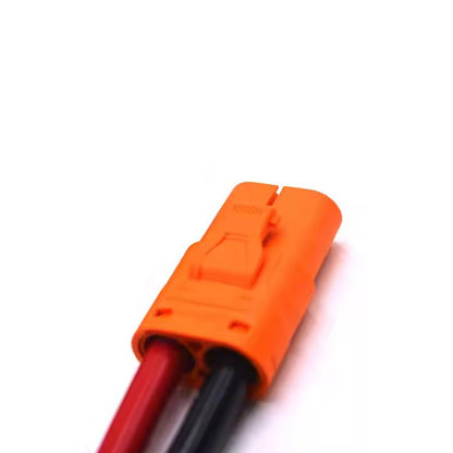 LCB50 connector with silicone cable battery connection cable
