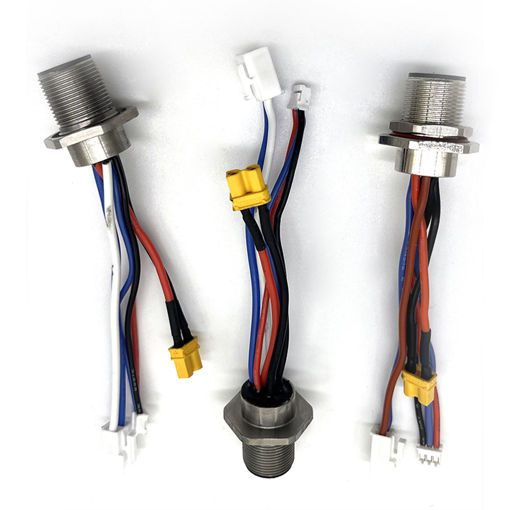 M12 to XT60 to XH2.54 Terminal Wire Flange Seat Aviation Plug Roud Connector Cable
