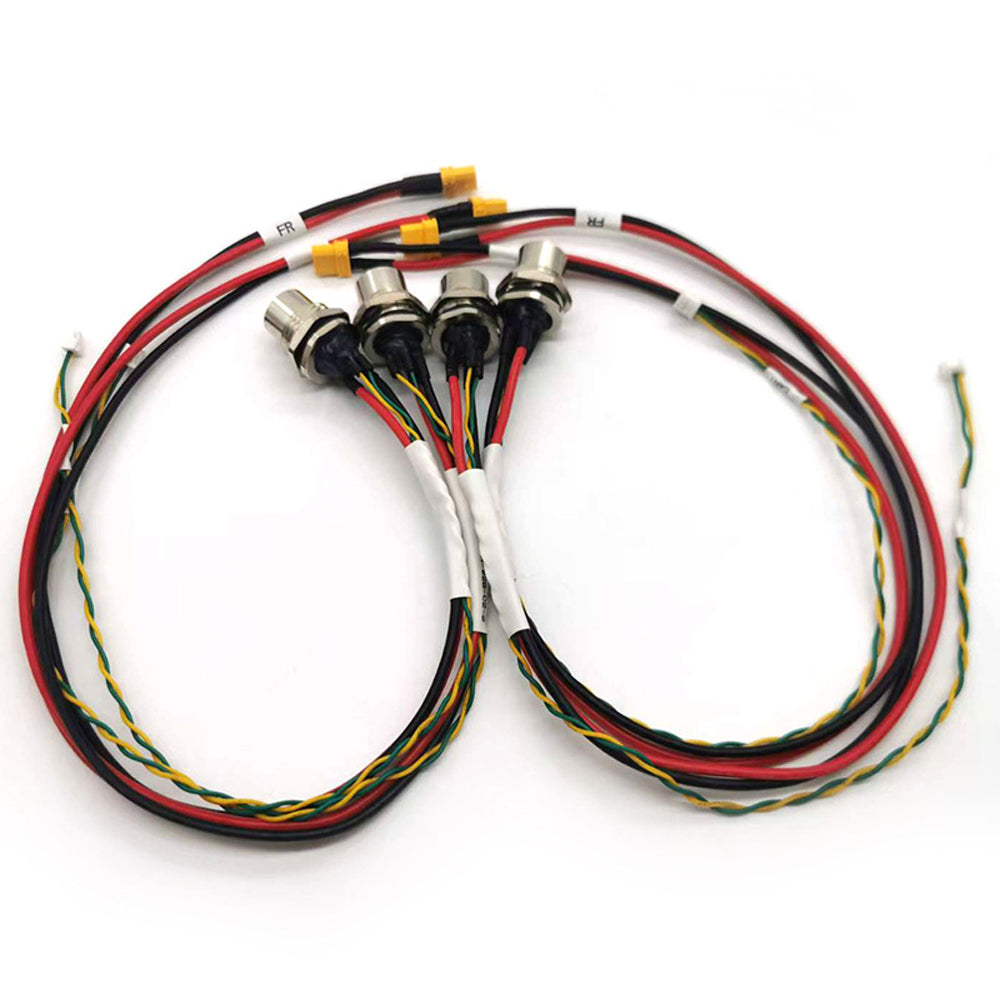 M12 to XT Connector Cable Robot Wiring Harness Male and Female Docking Model Aircraft Drone Battery Connection Cable