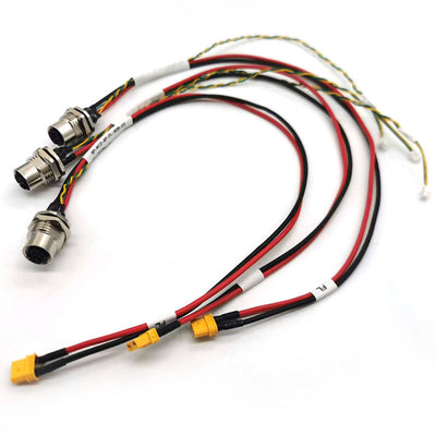 M12 to XT Connector Cable Robot Wiring Harness Male and Female Docking Model Aircraft Drone Battery Connection Cable