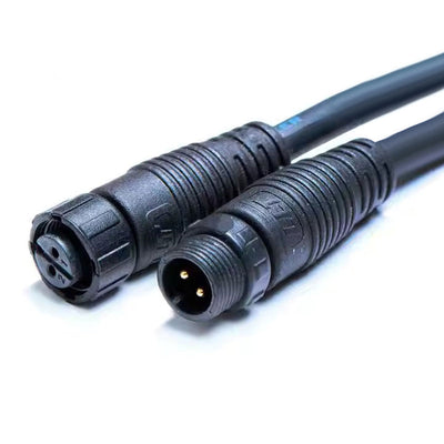 M12 waterproof cable 2-5 pin male and female plug wire car connector ip67 waterproof connector
