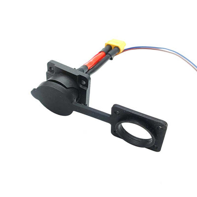 Solder-Free M23 IP67 Waterproof Circular Aviation Plug Industrial Power Terminal Wiring Harness