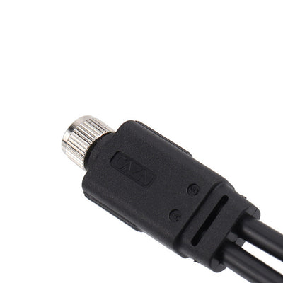M8 Waterproof Connector Male and Female Adapter Splitter 1 to 2 PVC Cable