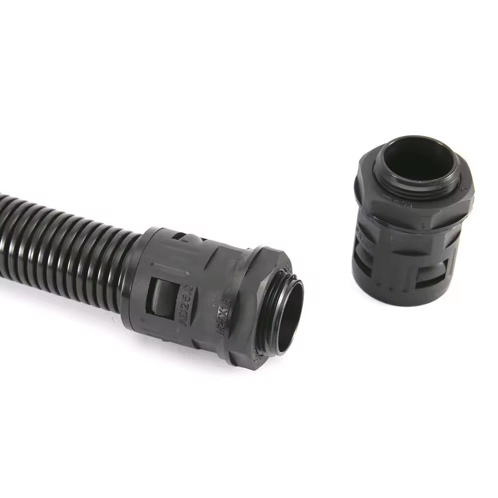 MG PG thread flexible conduit cable gland IP68 waterproof connectors Assembly