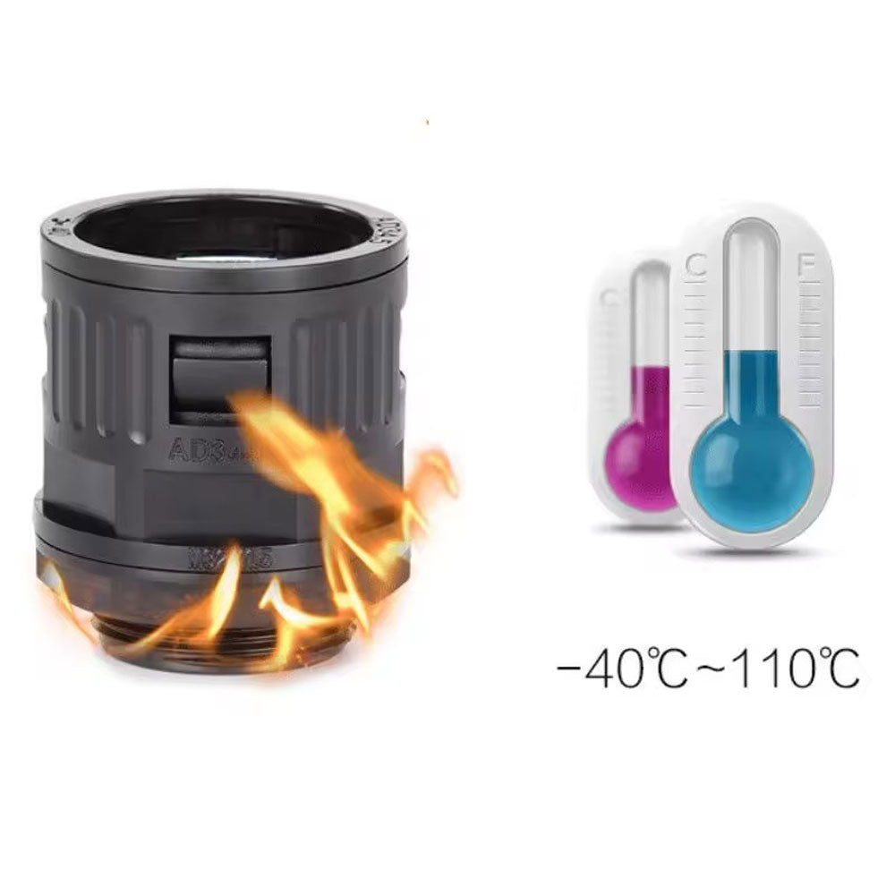 MG PG thread flexible conduit cable gland IP68 waterproof connectors Assembly