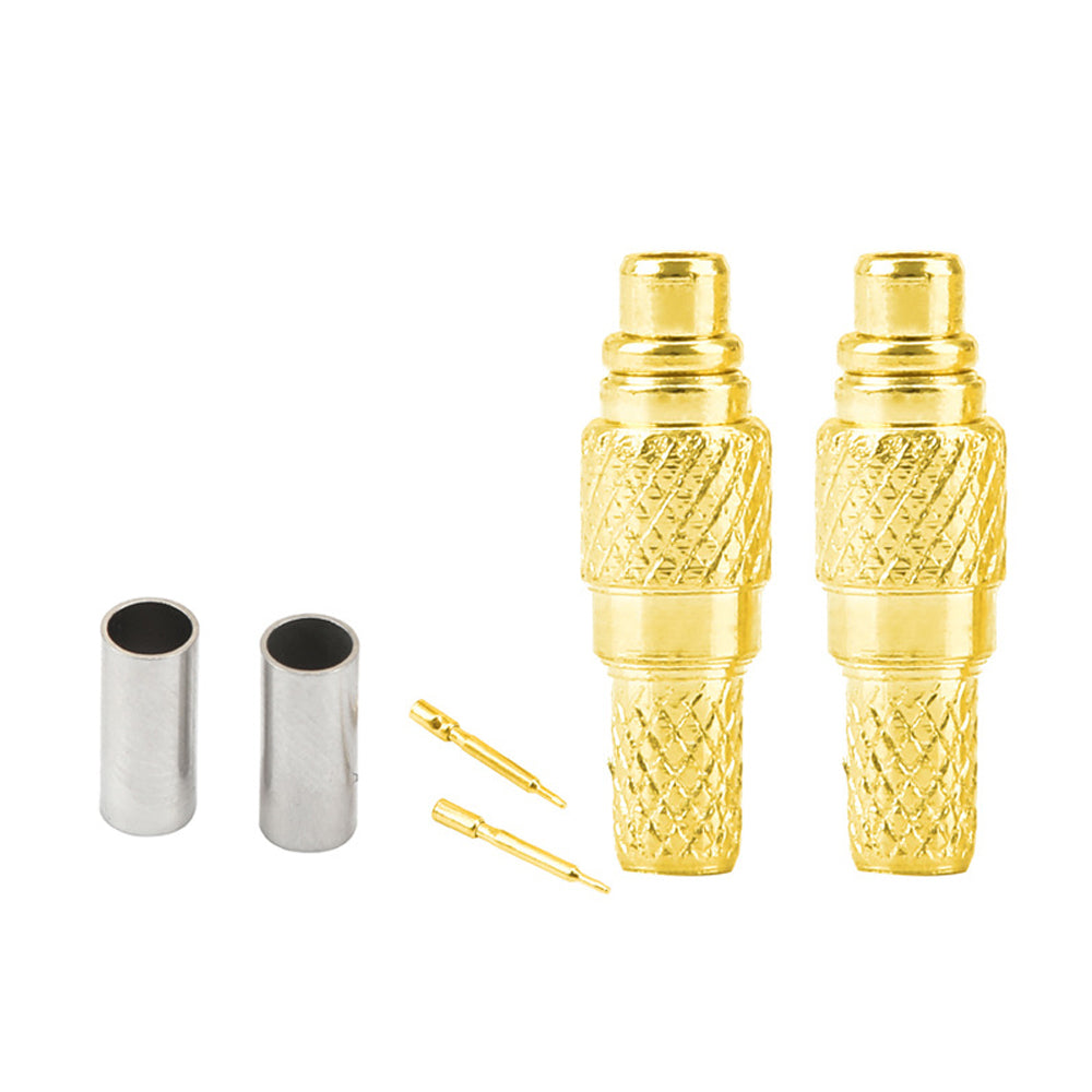 MMCX-J-1.5 Male RF Coaxial Antenna Head Crimp Type Feed Line Connector Joint