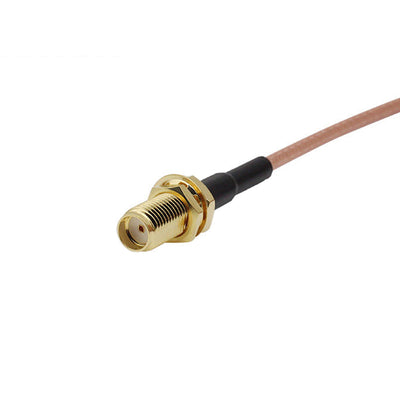 MMCX-JW to SMA-K Male and Female RF Coaxial Adapter Cable Elbow Connector Wire Harness