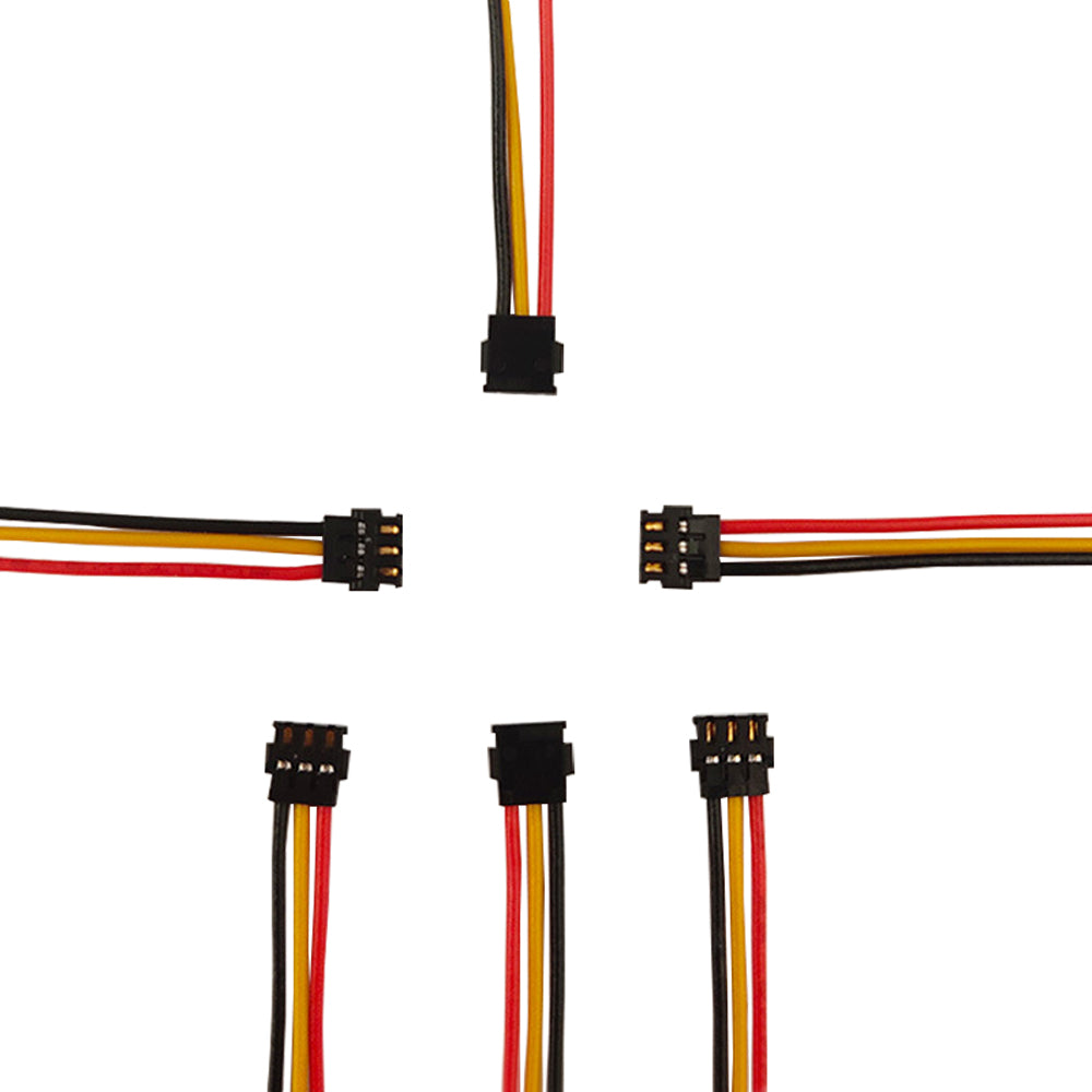 1.0mm Pitch MOLEX 212132-0003 Ultra-Fine Battery Connection Cable
