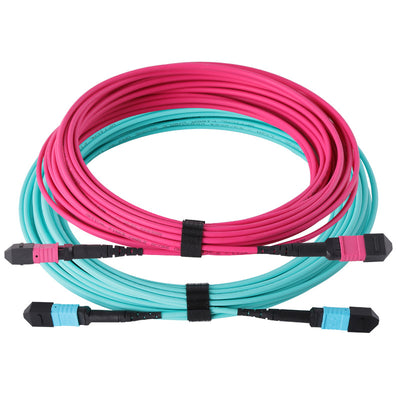 MPO-ST fiber jumper cable 10 Gigabit multimode 8 core 12 core MPO-LC 40G100G MPO-LC fiber jumper cable