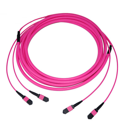 MPO-ST fiber jumper cable 10 Gigabit multimode 8 core 12 core MPO-LC 40G100G MPO-LC fiber jumper cable