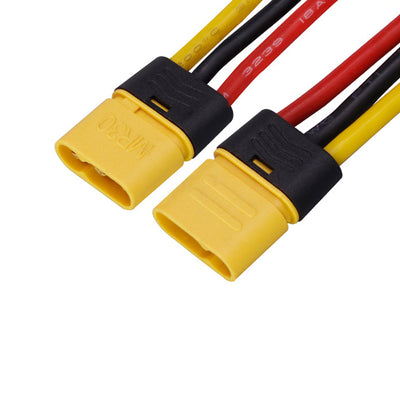 MR30 3Pin 16AWG Silicone Power Cable for FPV Multirotor Drone ESC RC Aircraft Interconnect Wire